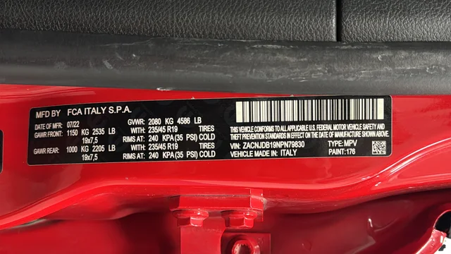 Used 2022 Colorado Red Jeep Latitude image 35