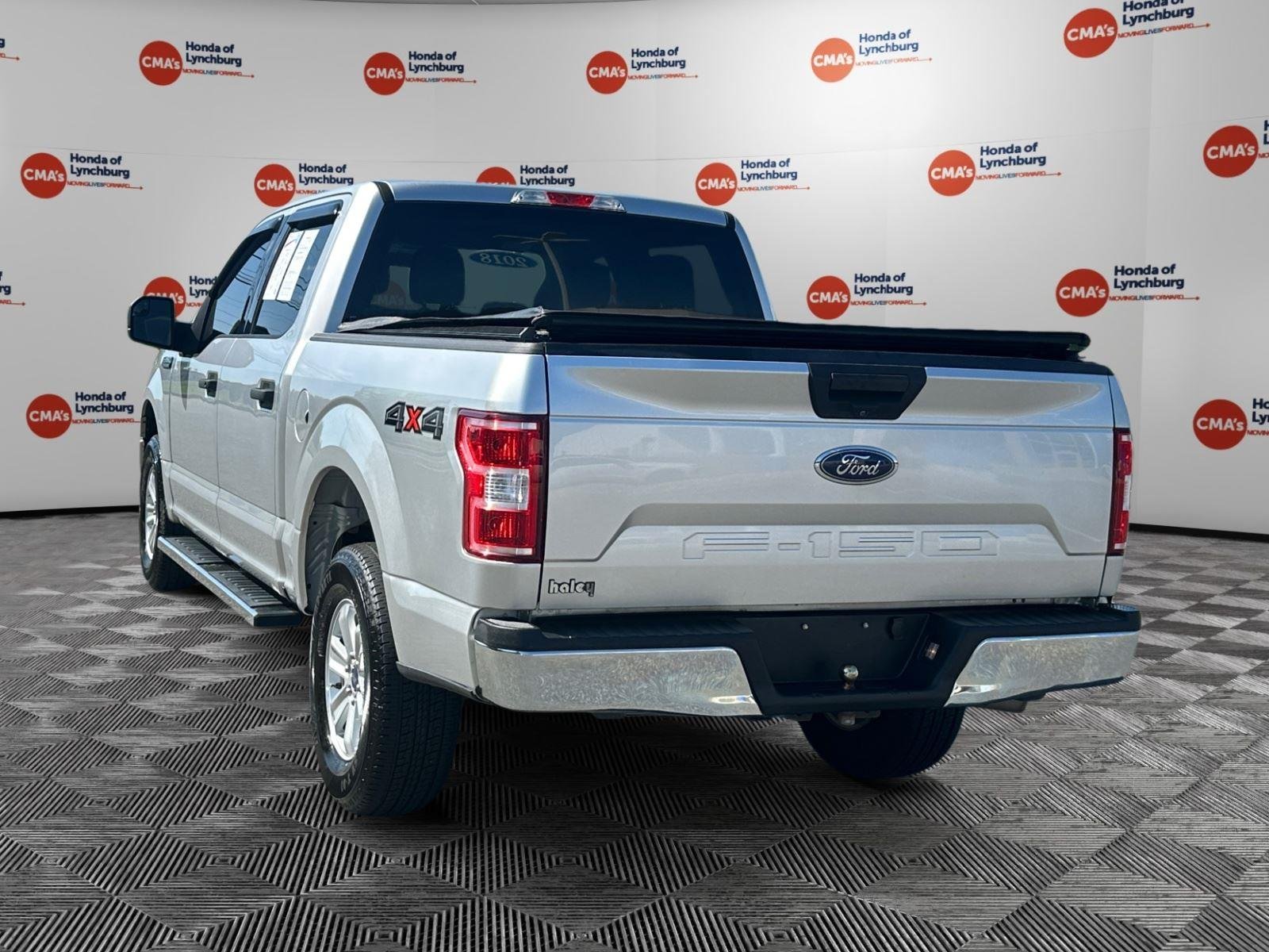 Used 2018 Ingot Silver Metallic Ford XLT image 3