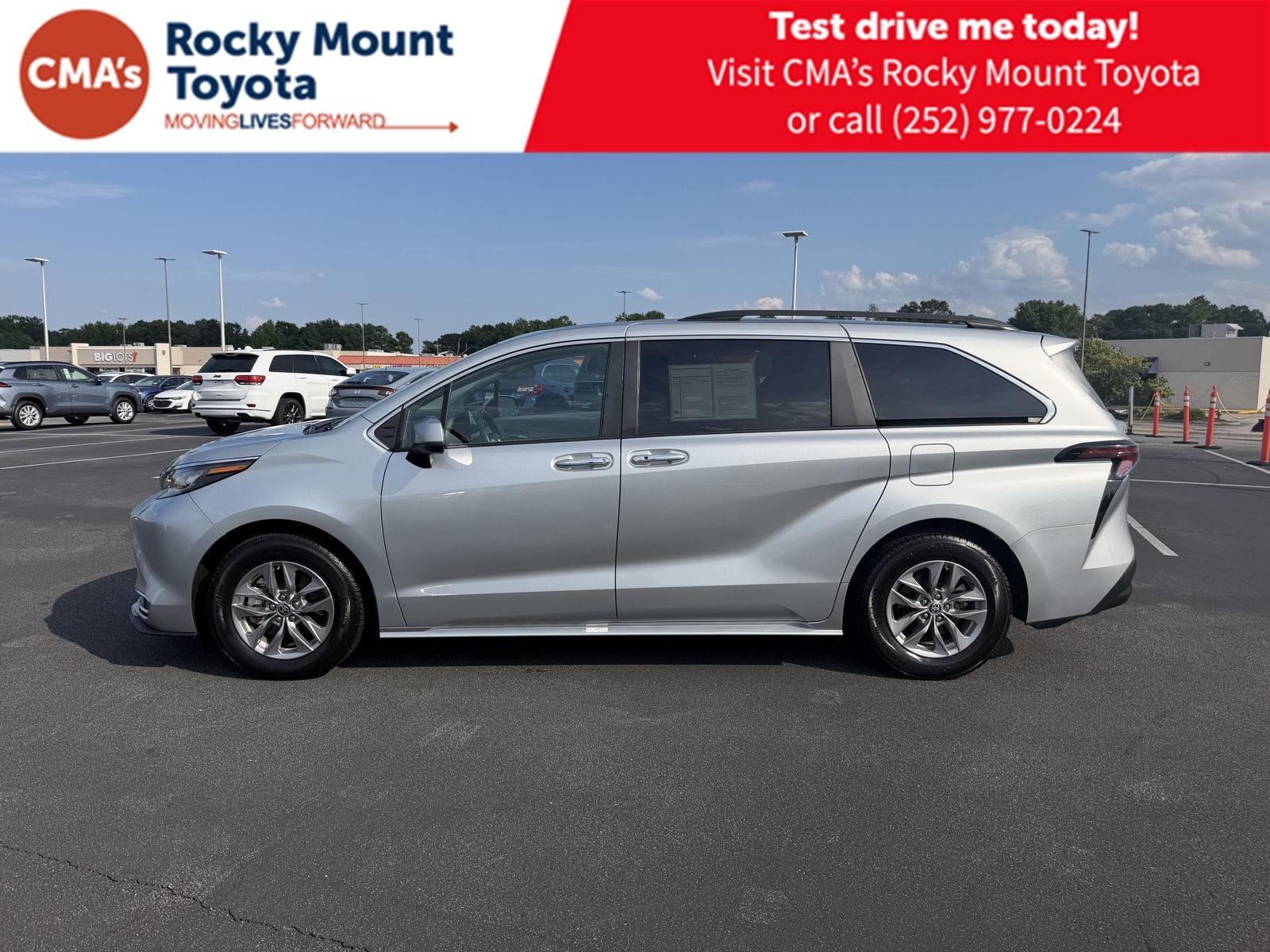 Used 2023 Celestial Silver Metallic Toyota XLE image 8