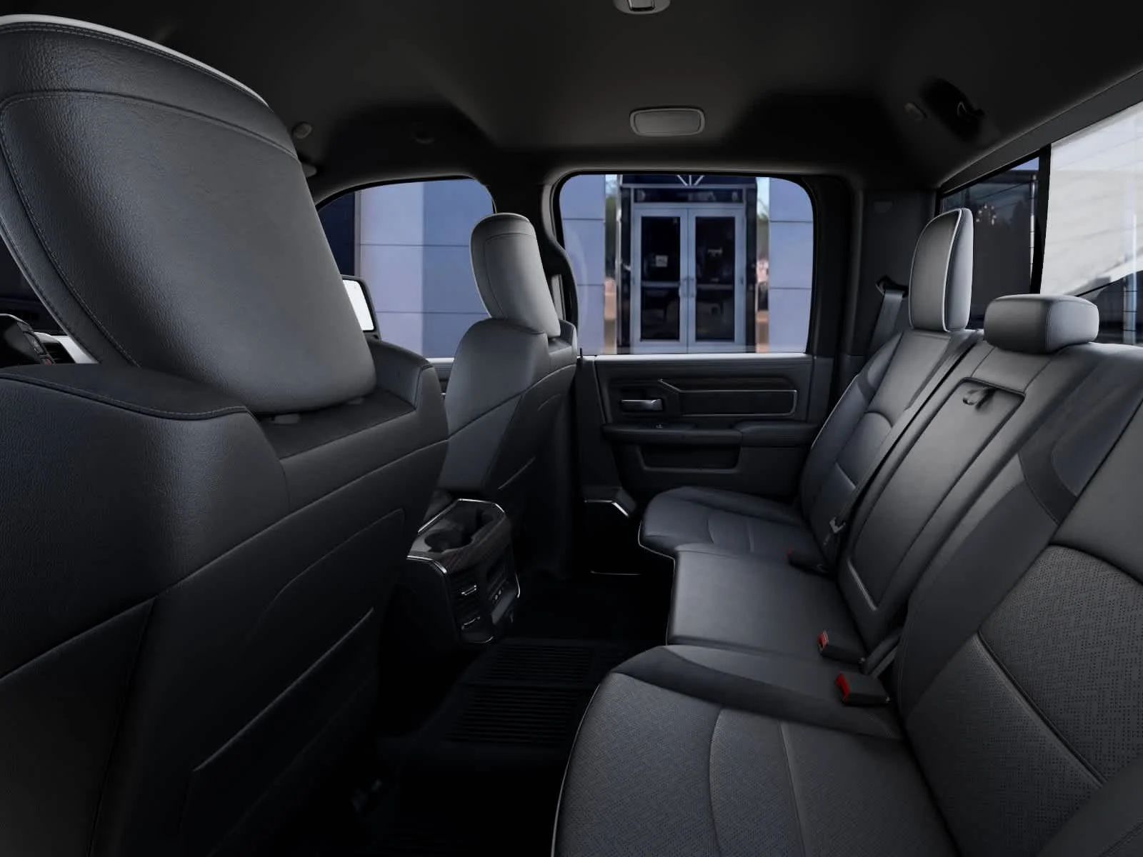 New 2027 Diamond Black Crystal Pearl-Coat Exterior Paint RAM Laramie image 23