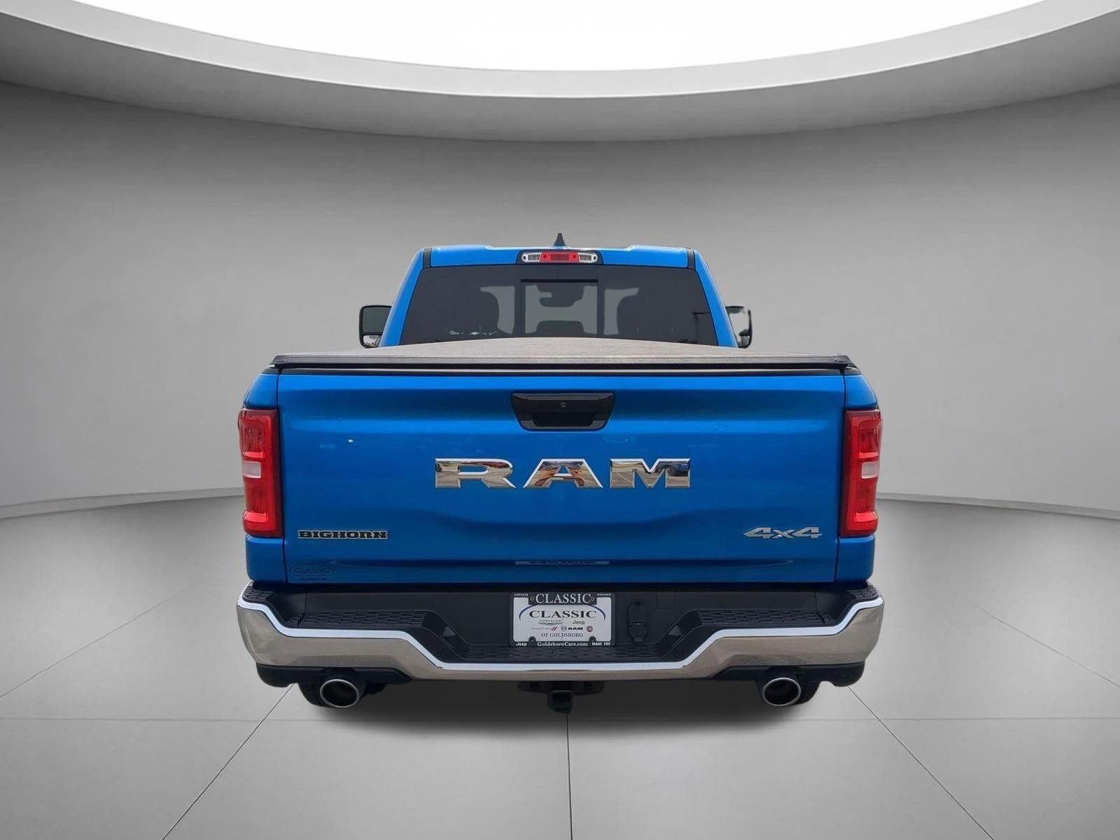 Used 2025 Hydro Blue Pearlcoat Ram Big Horn image 4