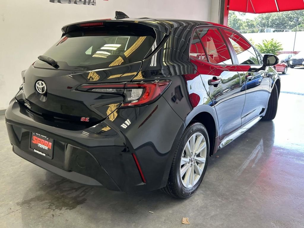 Used 2025 Black Toyota SE image 3