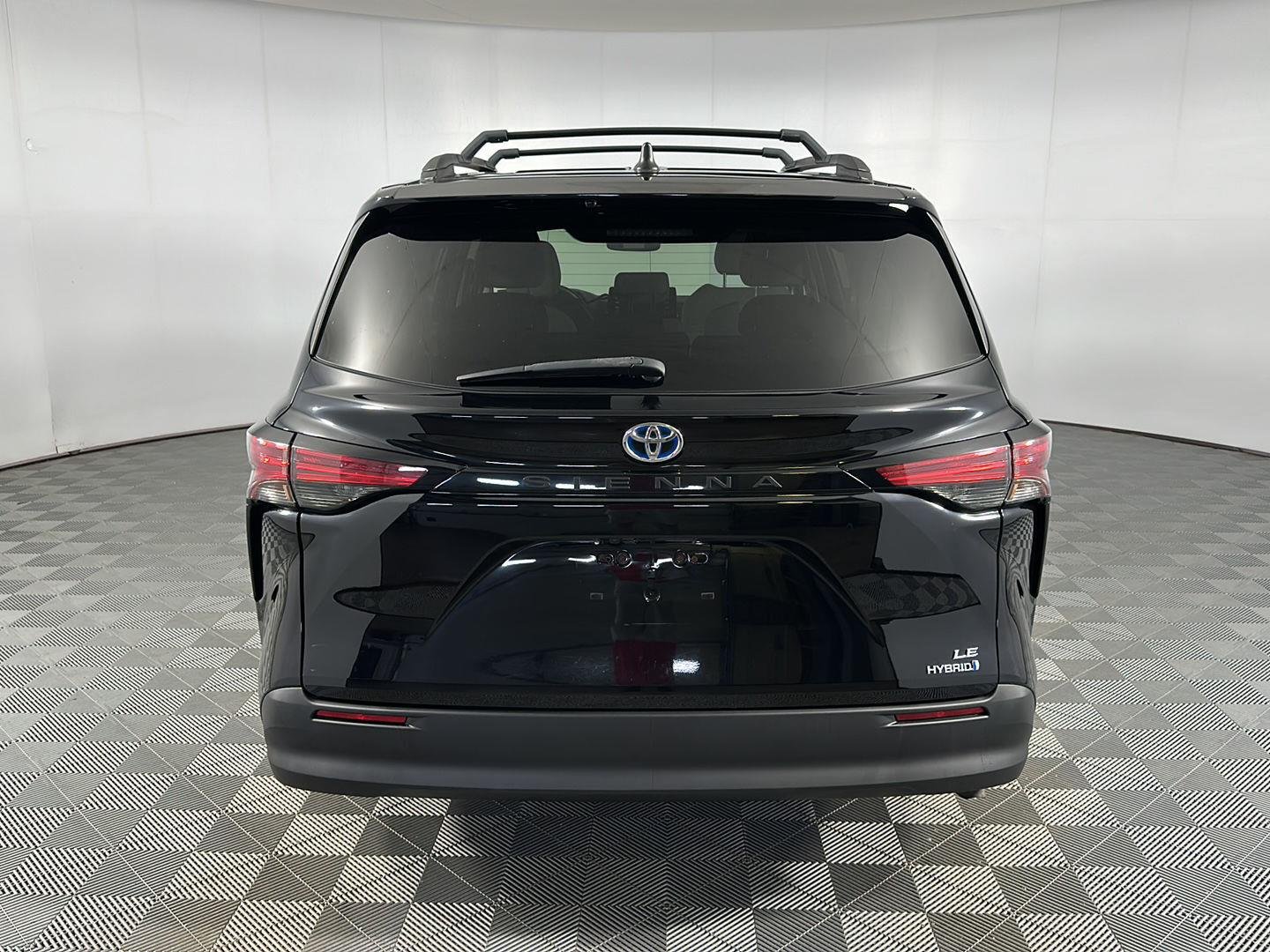 Used 2021 Midnight Black Metallic Toyota LE image 6