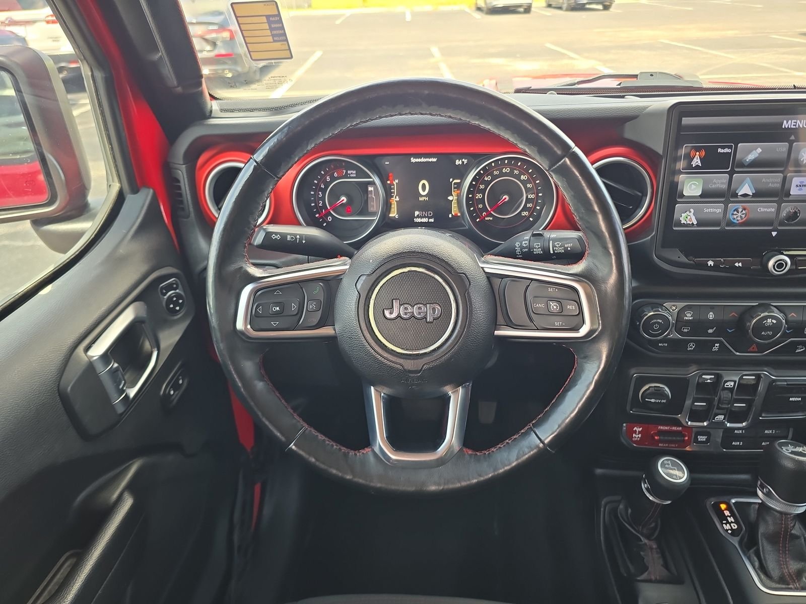 Used 2018 Red Jeep Unlimited Rubicon image 10