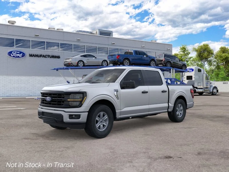 New 2026 Iconic Silver Metallic Ford XLT image 1