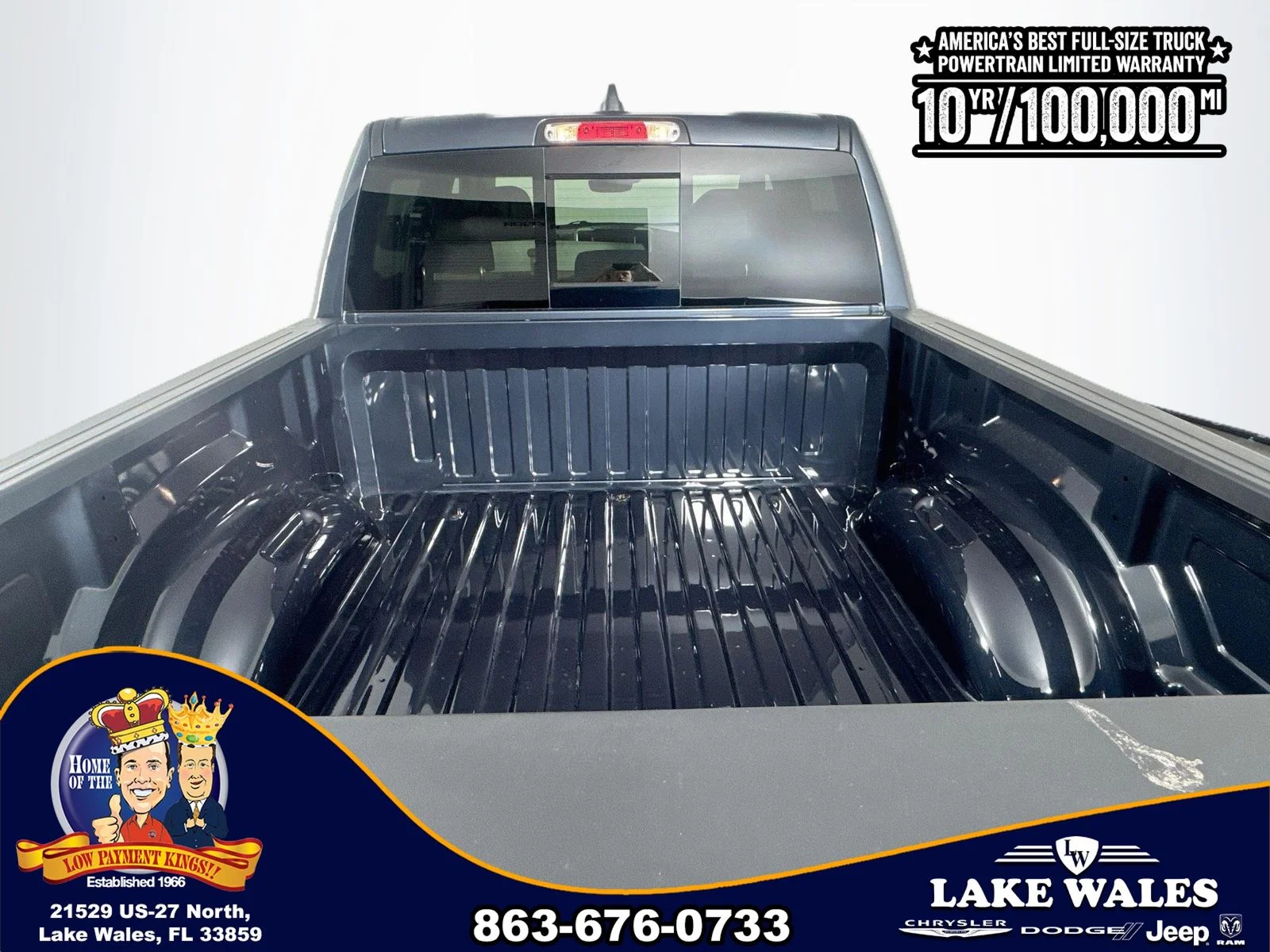 New 2026 Forged Blue Metallic Exterior Paint RAM BIG HORN image 24
