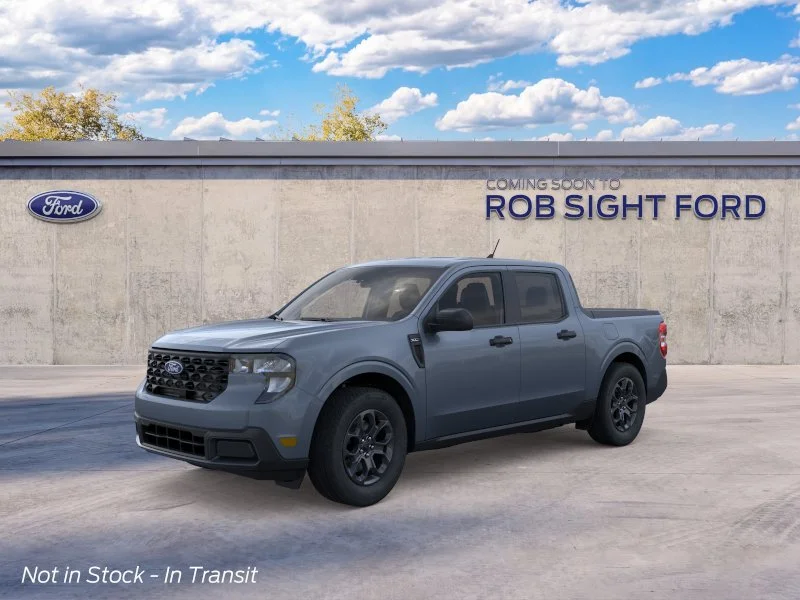 New 2026 Azure Gray Metallic Tri-Coat Ford XLT image 1