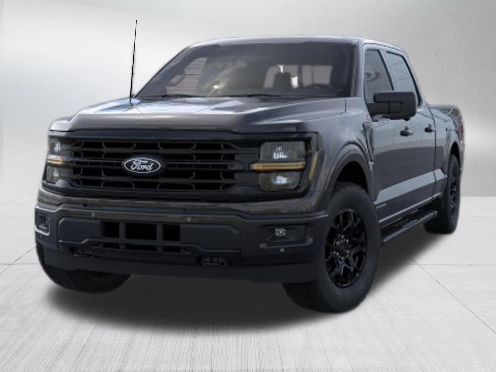 New 2026 Agate Black Metallic Ford XLT image 2