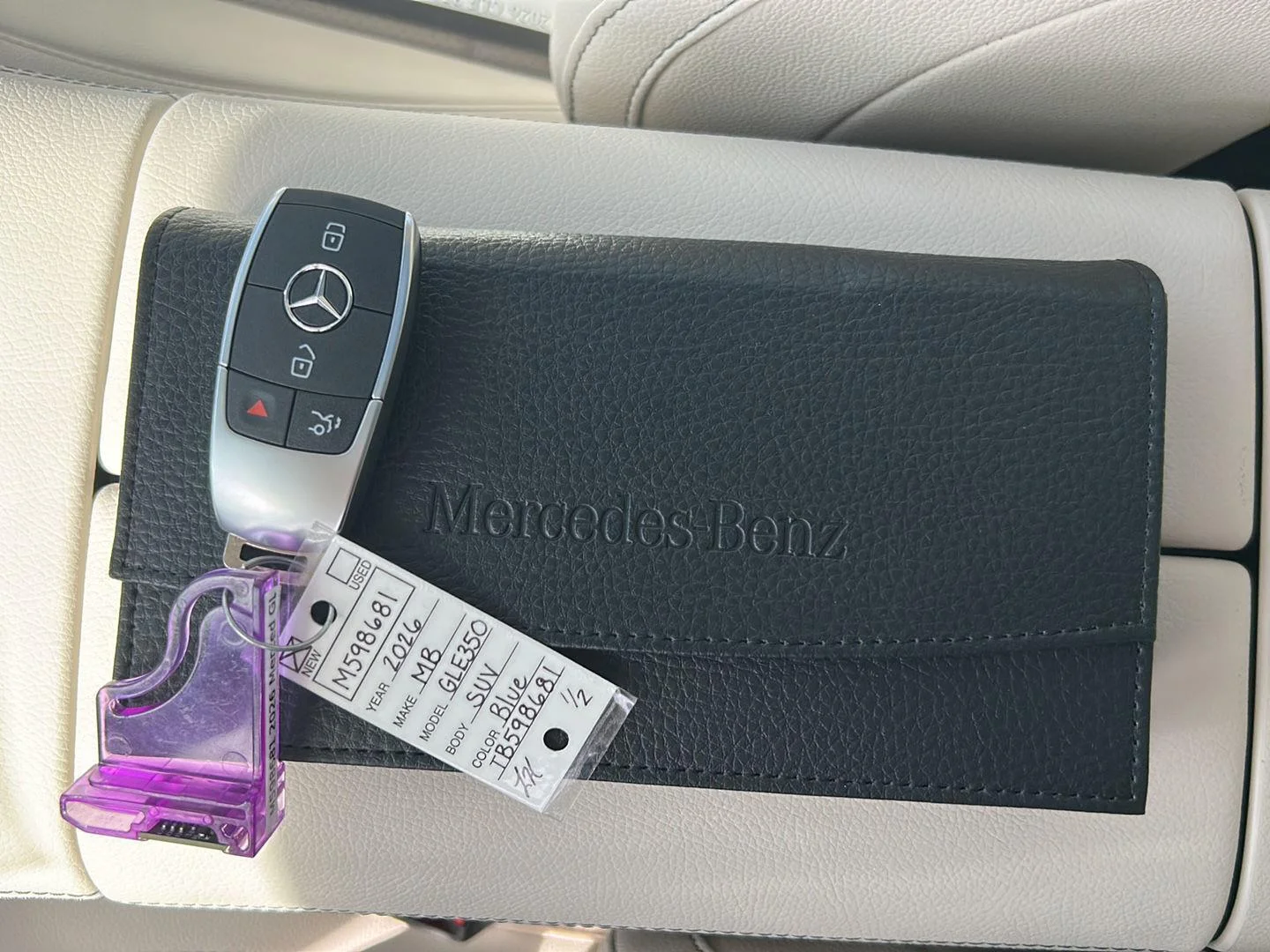 New 2026 Twilight Blue Metallic Mercedes-Benz GLE 350 image 30