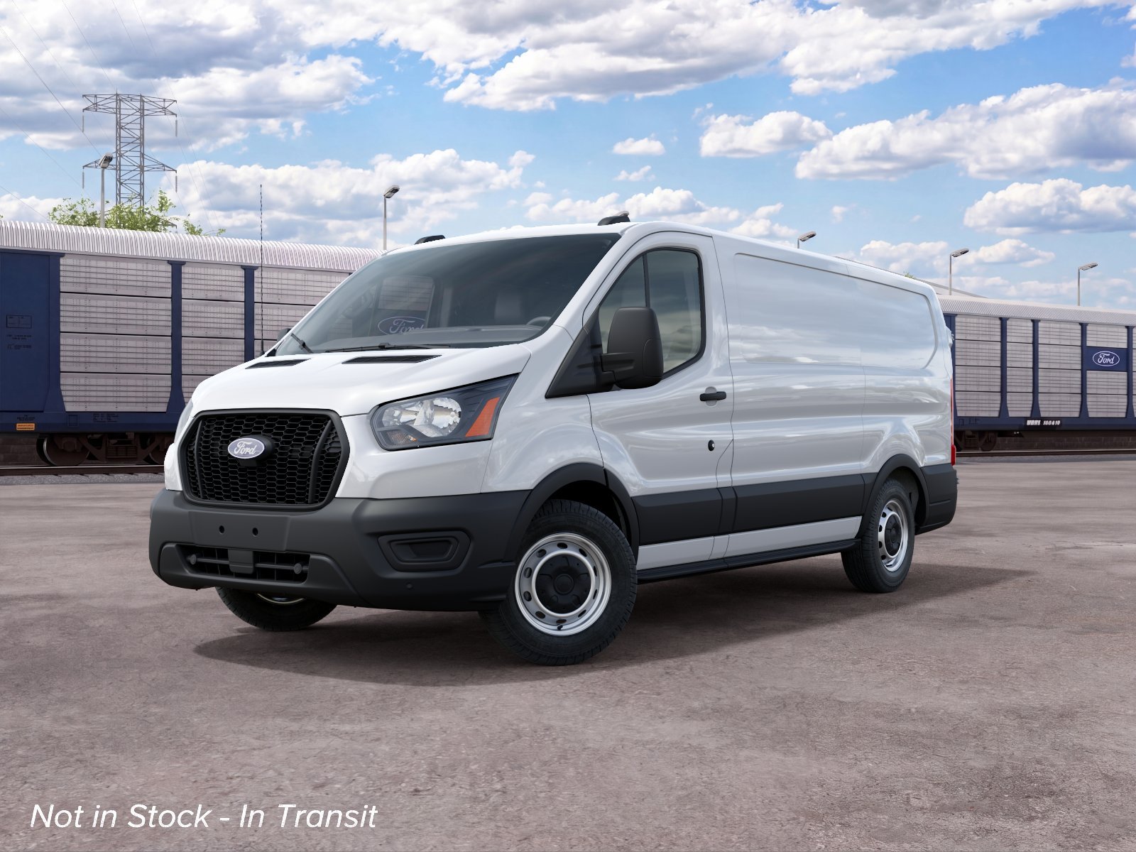 New 2027 Oxford White Ford Cargo Van image 2