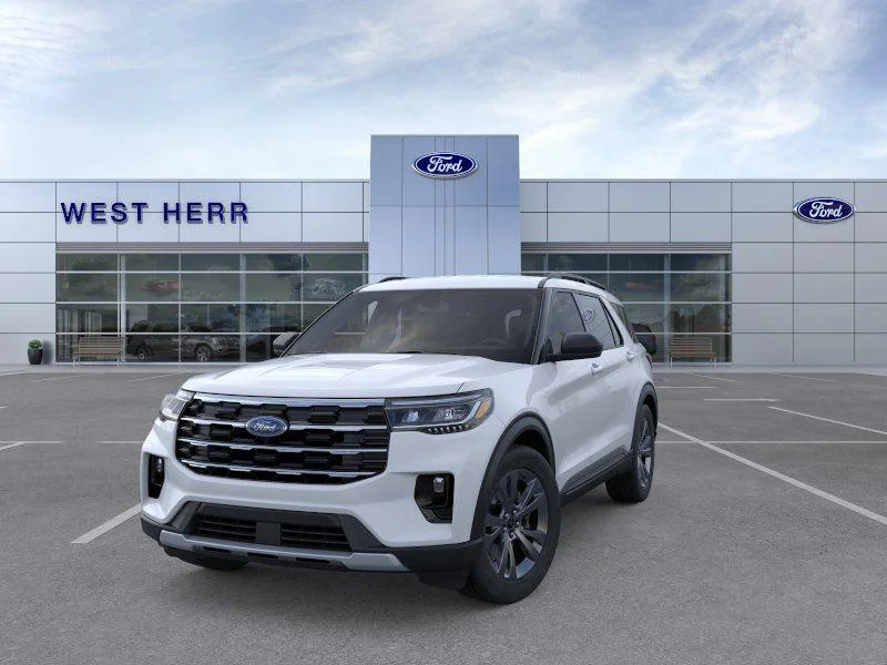 New 2026 Space White Metallic Ford Active image 2