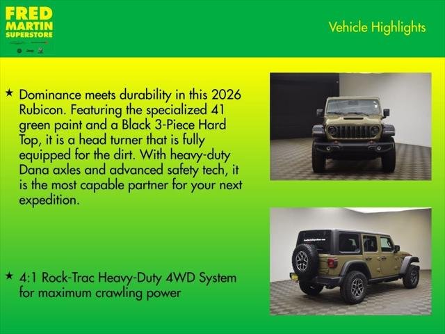 New 2026 41 Exterior Paint Jeep Rubicon image 8