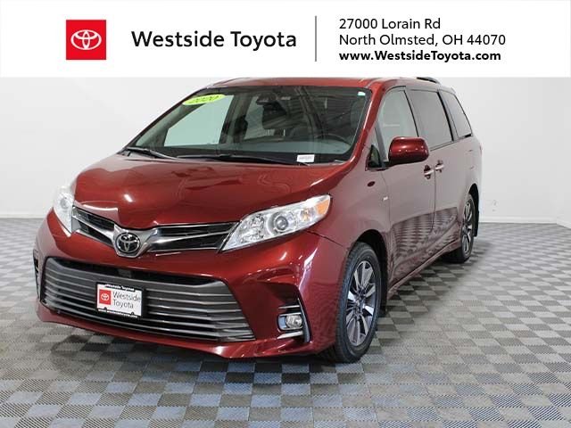 Used 2020 Salsa Red Pearl Toyota XLE image 1