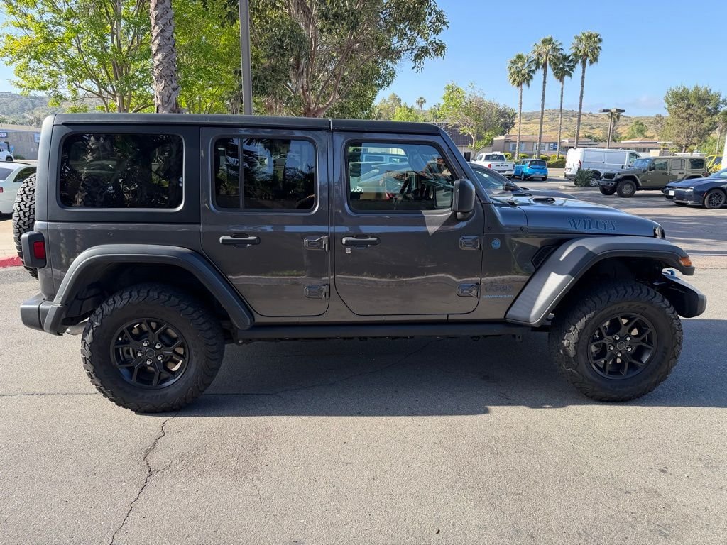 Used 2024 Gray Jeep Willys 4xe image 15