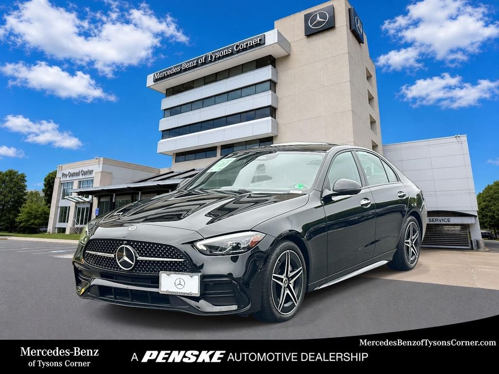 Certified Used 2025 Black Mercedes-Benz C 300 image 1