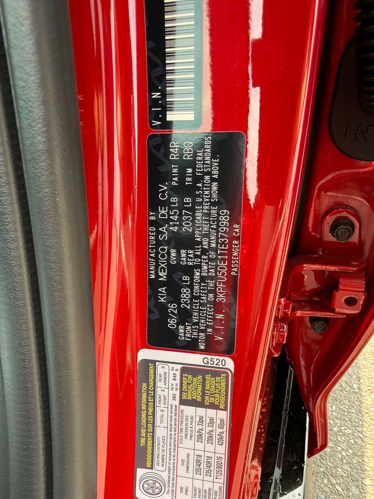 New 2026 Red Kia GT-Line image 17