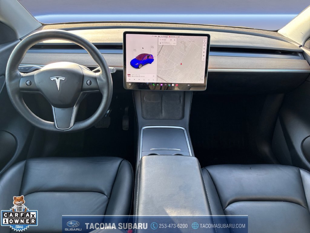 Used 2021 Gray Tesla Long Range image 12