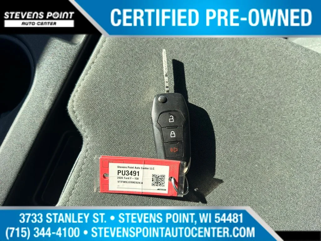 Used 2024 Oxford White Ford XLT image 33