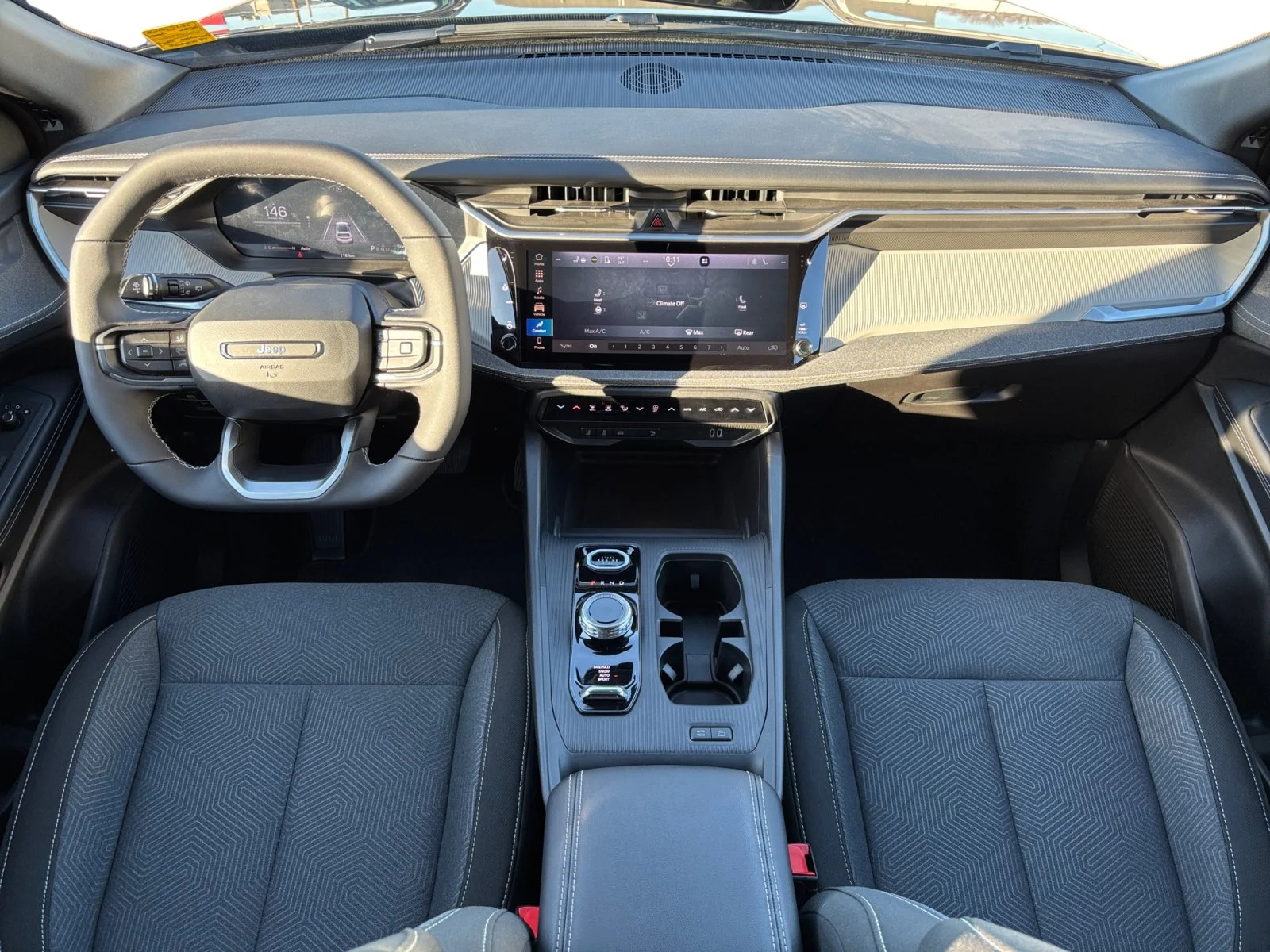 New 2026 Diamond Black Crystal Pearl Jeep Laredo image 12