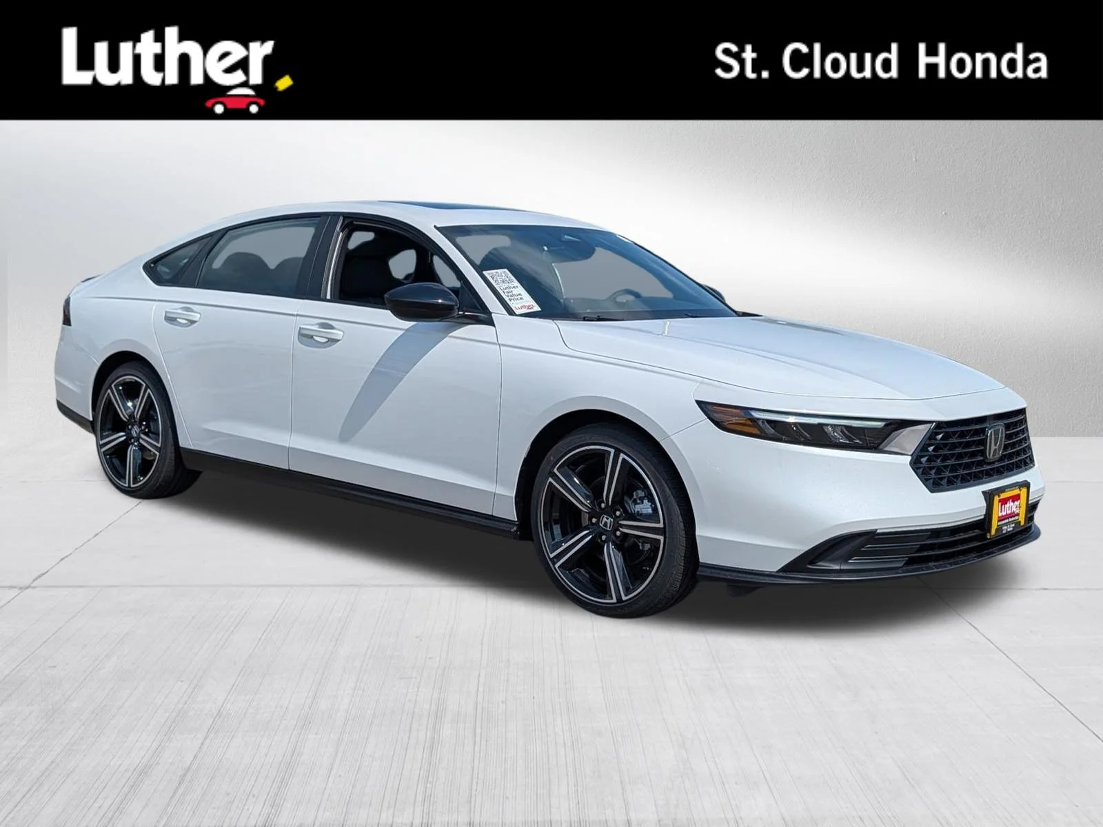 New 2026 Platinum White Pearl Honda Sport image 1