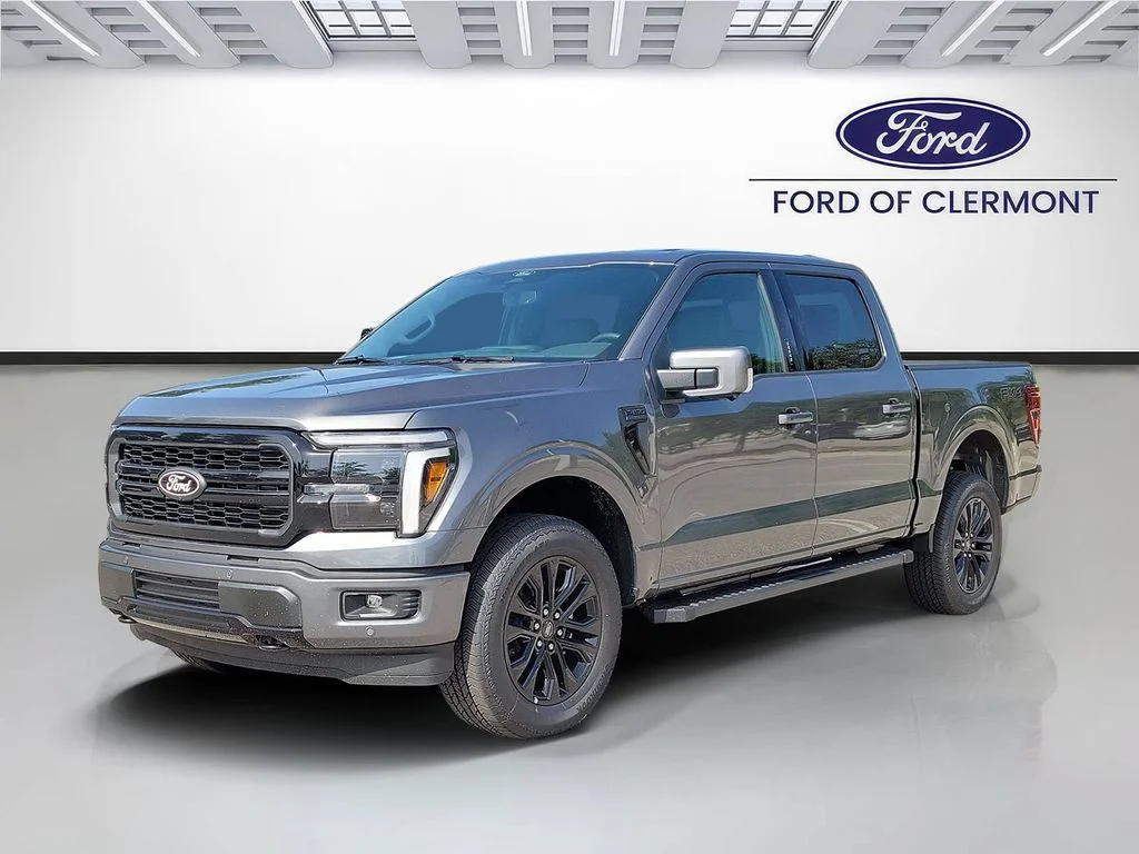 New 2026 Carbonized Gray Metallic Ford Lariat® image 2
