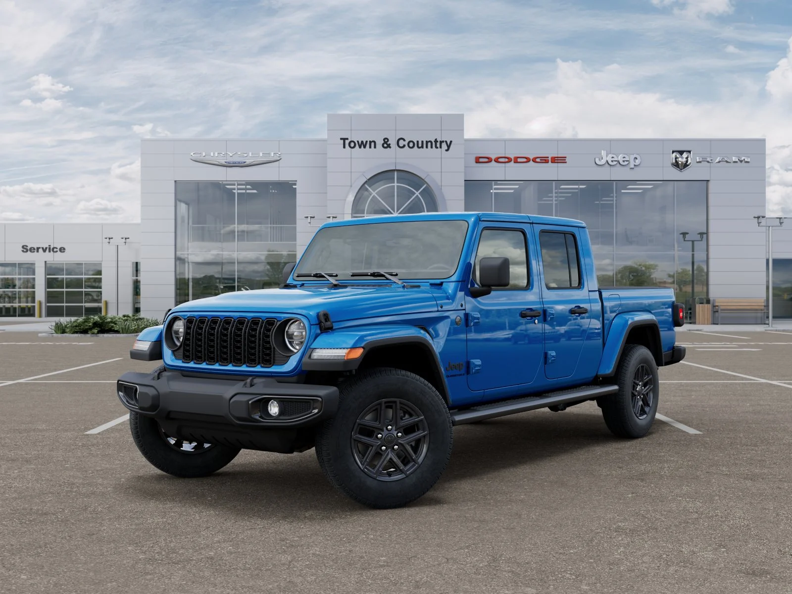 New 2026 Hydro Blue Pearl-Coat Exterior Paint Jeep Sport S image 27