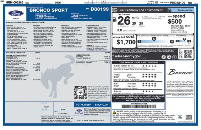Used 2023 Blue Ford Heritage image 3