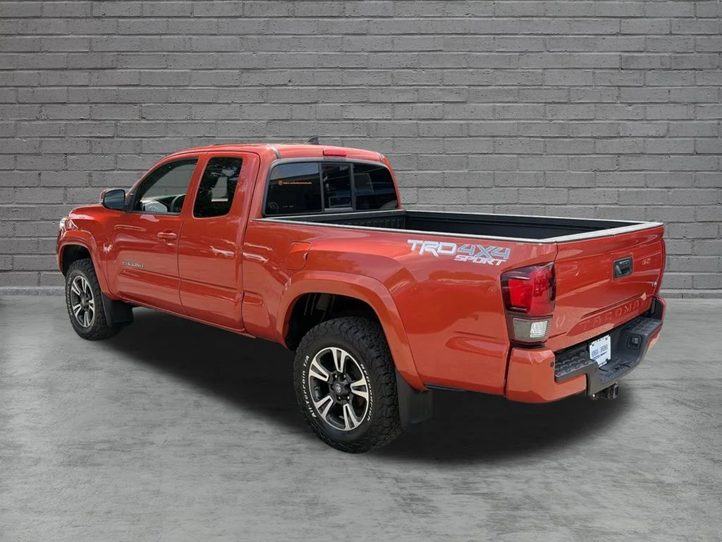 Used 2018 Inferno Red Toyota TRD Sport image 4