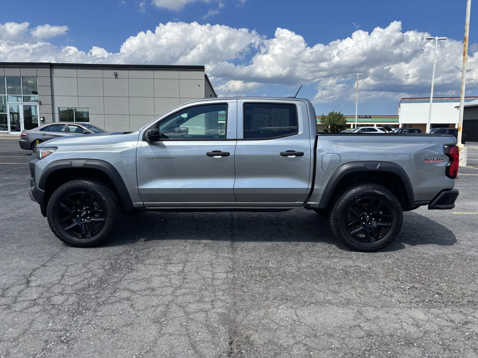 Used 2024 Sterling Gray Metallic Chevrolet Trail Boss image 4
