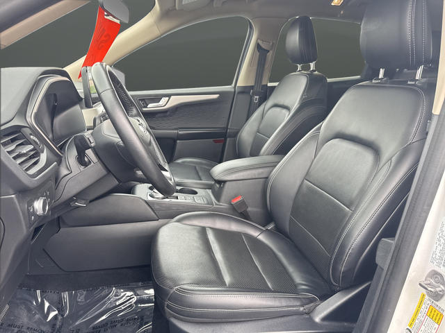 Used 2020 Star White Metallic Tri-Coat Ford SE Sport Hybrid image 8