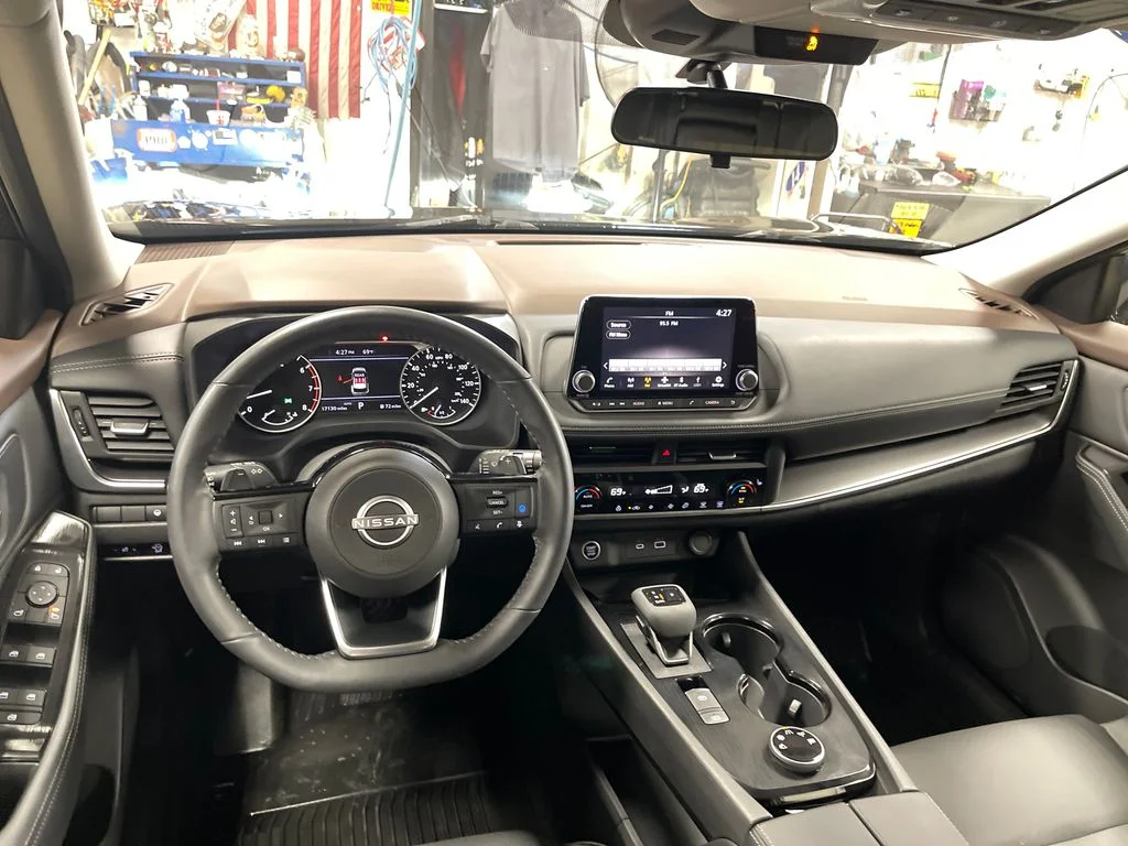 Certified Used 2023 Black Nissan SV image 22
