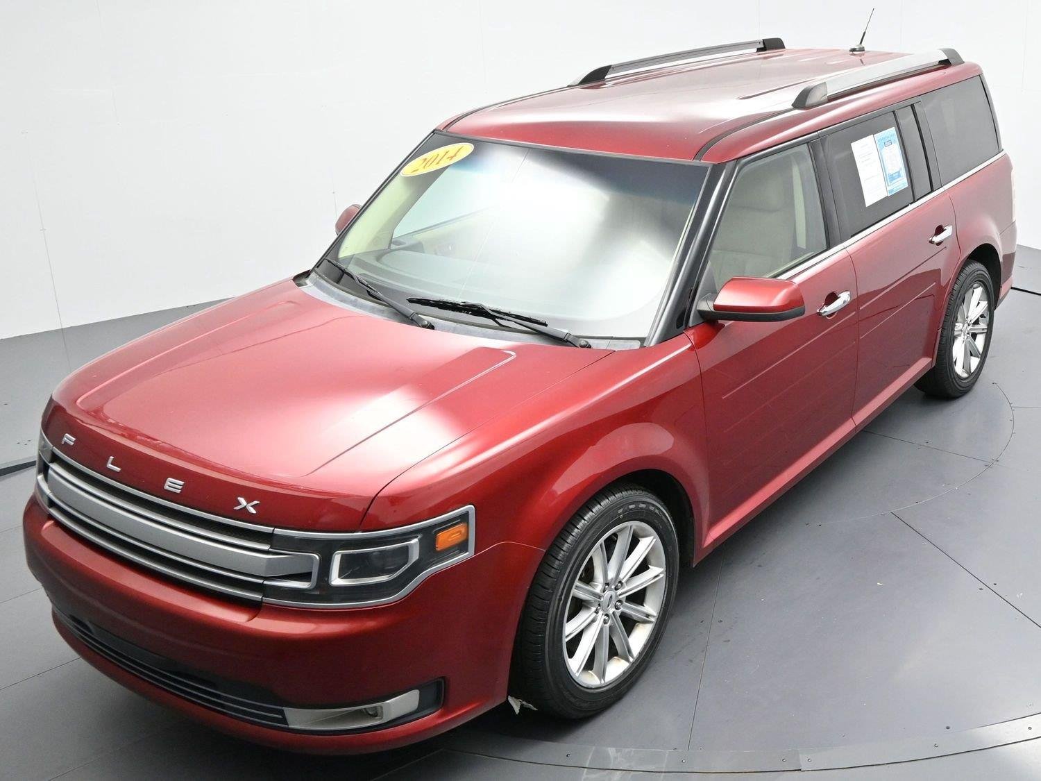 Used 2014 Ruby Red Metallic Tinted Clearcoat Ford Limited image 38