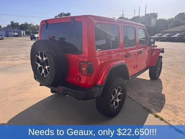 Used 2018 Red Jeep Unlimited Rubicon image 10