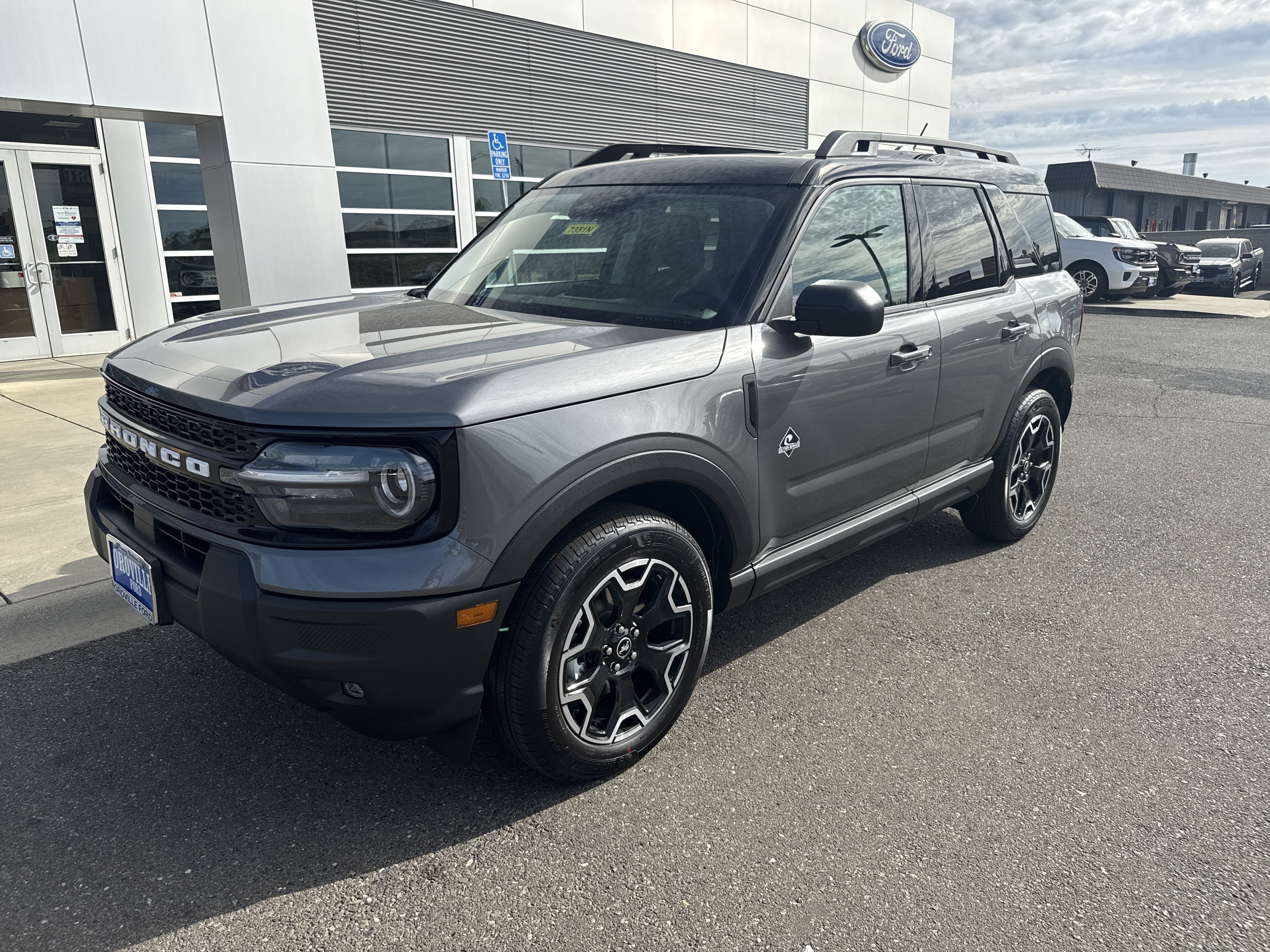 New 2026 Carbonized Gray Metallic Ford Outer Banks® image 1