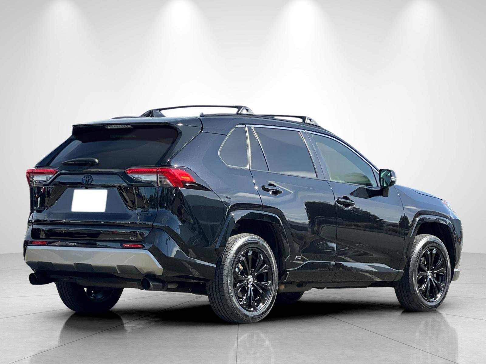 Used 2024 Midnight Black Metallic Toyota Hybrid SE image 5