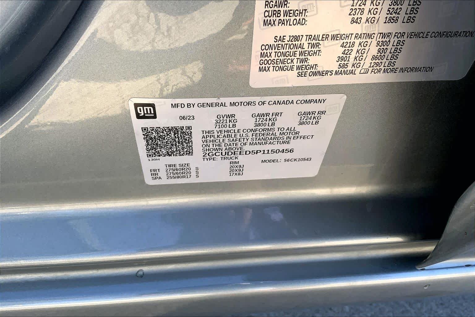 Used 2023 Sterling Gray Metallic Chevrolet RST image 36
