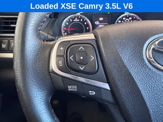 Certified Used 2017 Celestial Silver Metallic Toyota XSE V6 image 15