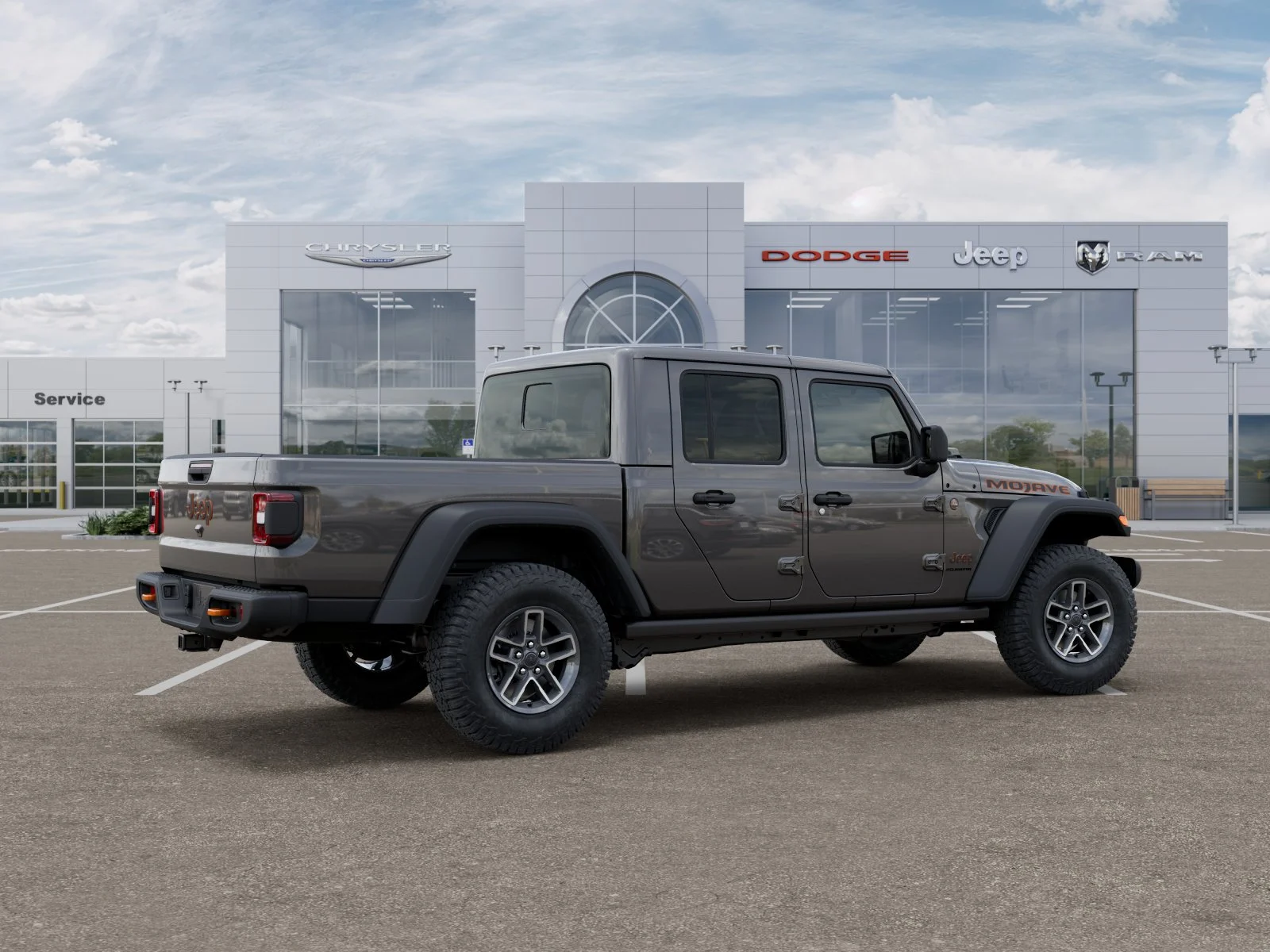 New 2026 Granite Crystal Metallic Clear-Coat Exterior Paint Jeep Mojave image 33