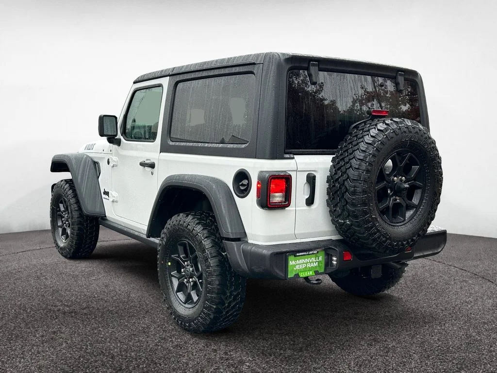 New 2026 Bright White Clearcoat Jeep Willys image 3