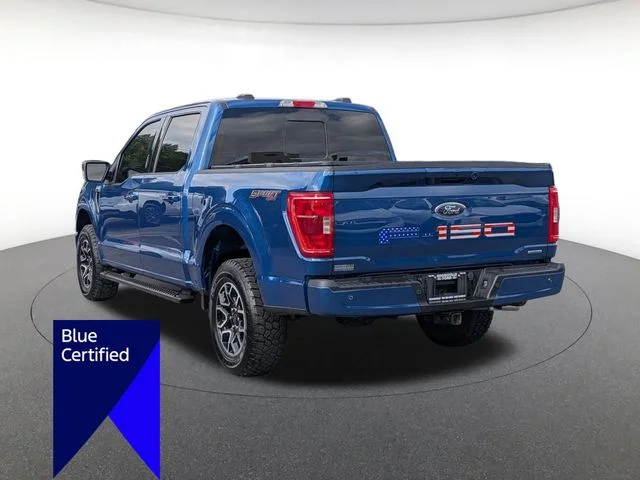 Used 2023 Blue Ford XLT image 5