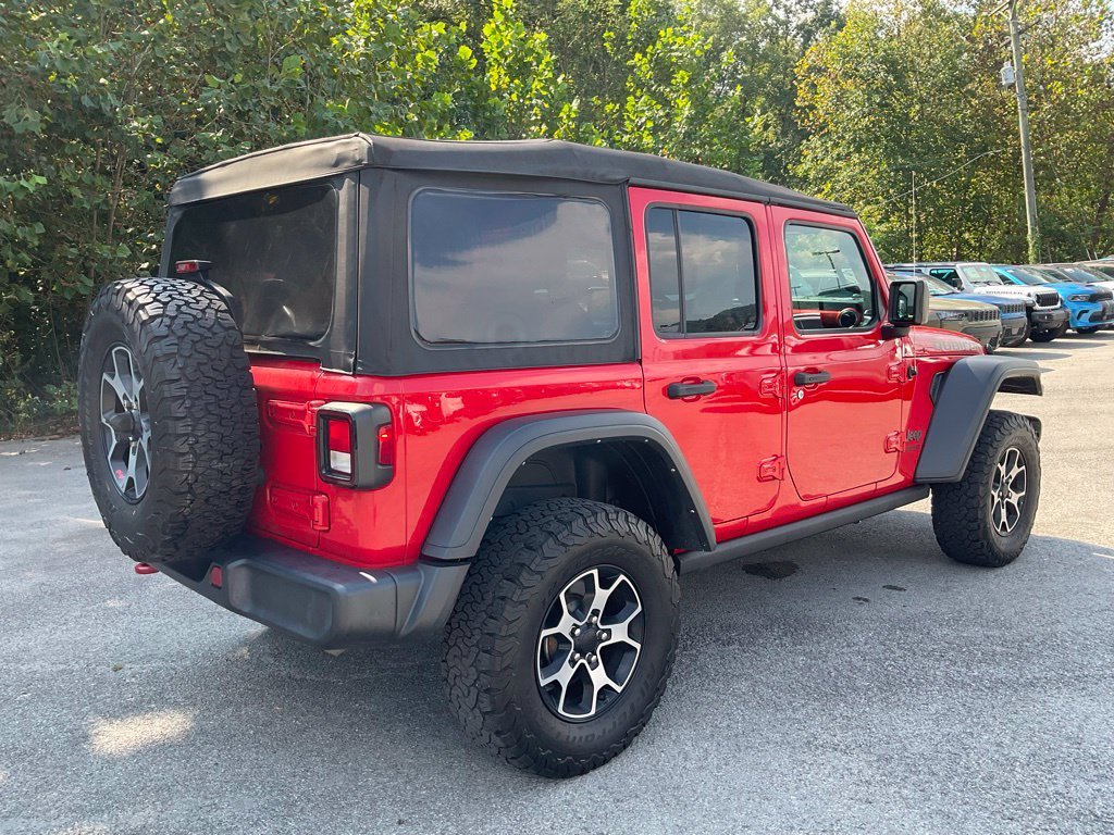 Used 2021 Red Jeep Unlimited Rubicon image 6