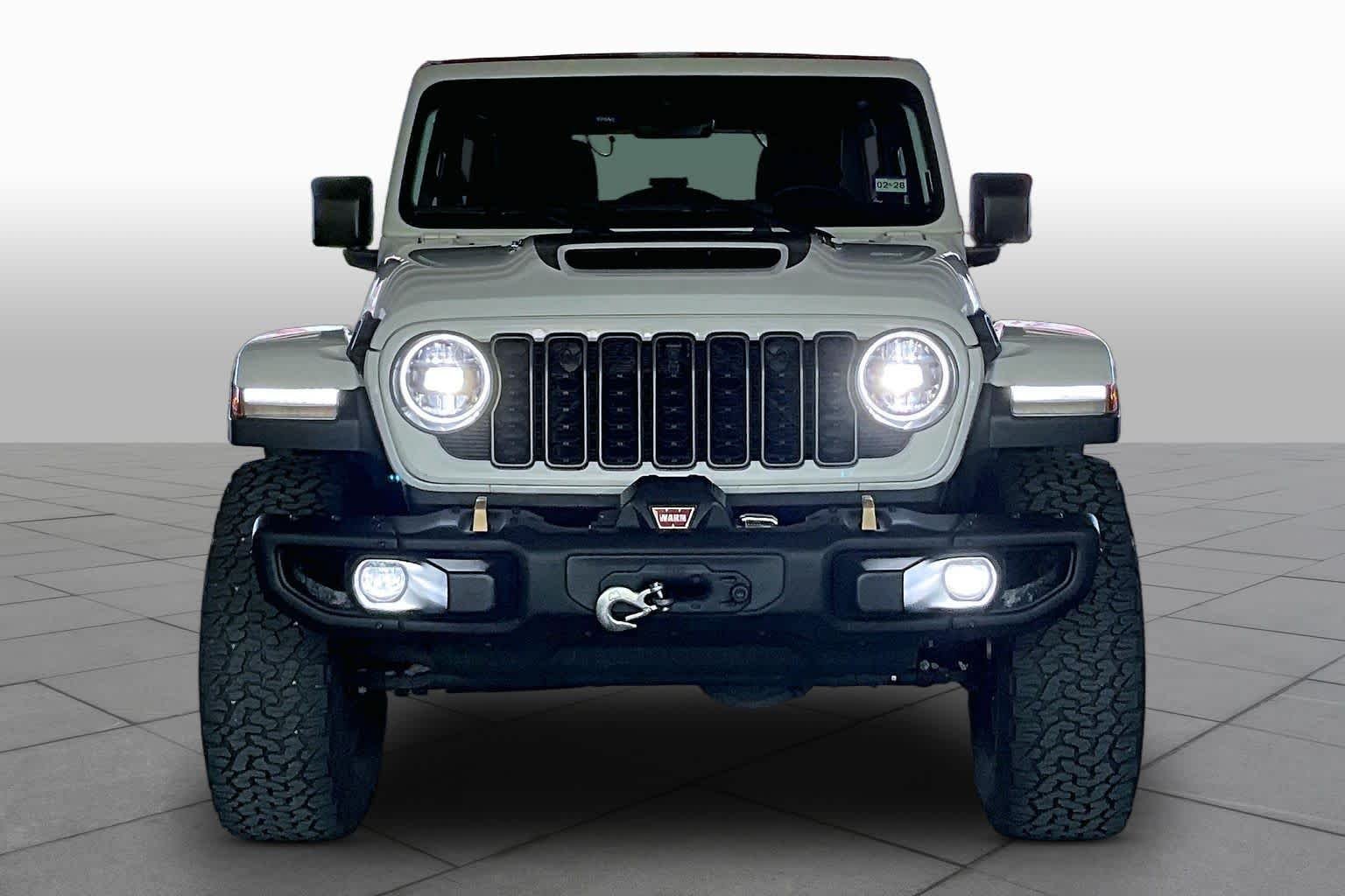 Used 2025 Bright White Clearcoat Jeep Rubicon 392 Final Edition image 3