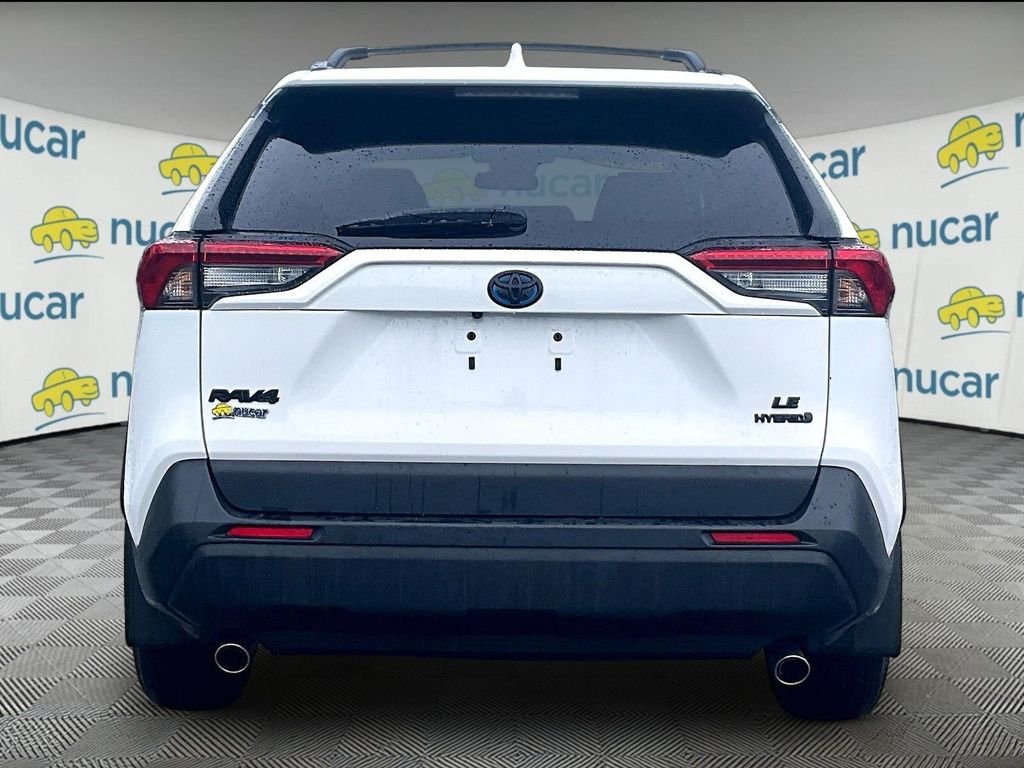 Used 2024 White Toyota LE image 5