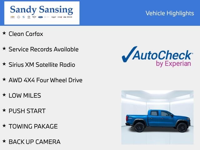 Used 2023 Blue Chevrolet Trail Boss image 7