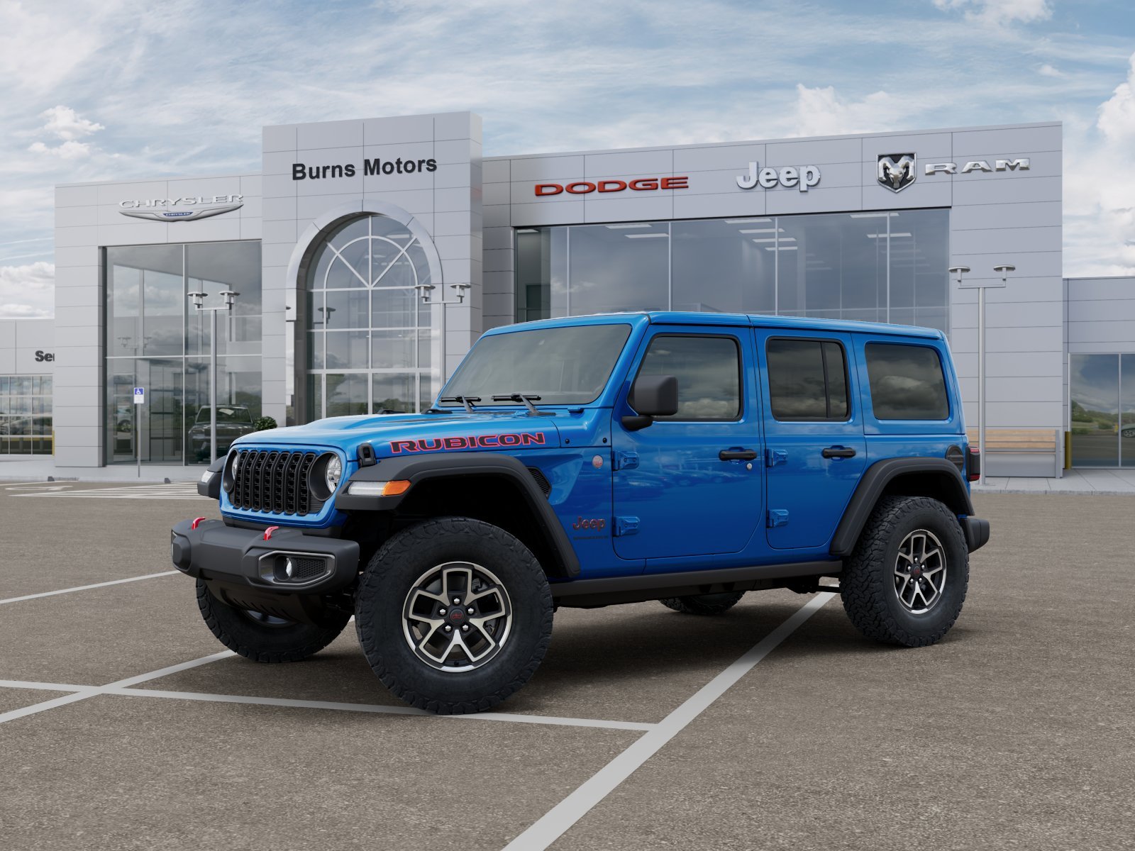 New 2026 Hydro Blue Pearlcoat Jeep Rubicon 4-Door image 28