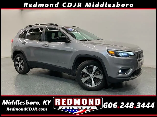 Used 2022 Silver Jeep Limited image 1