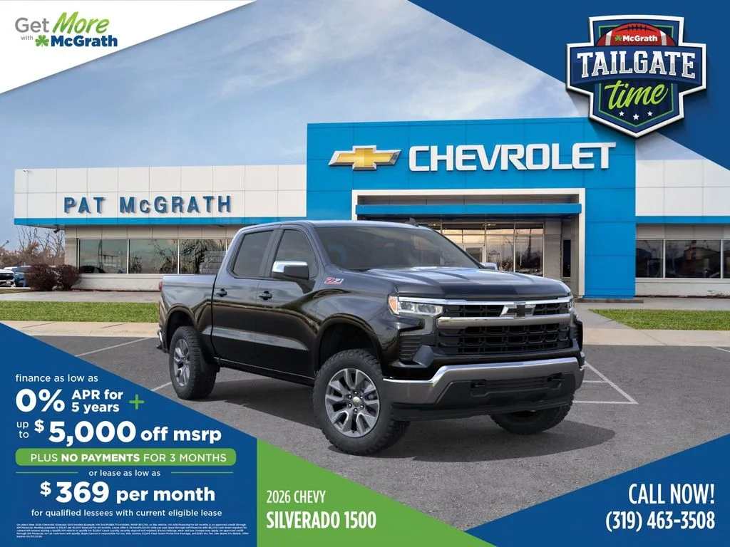 New 2026 Black Chevrolet LT image 1