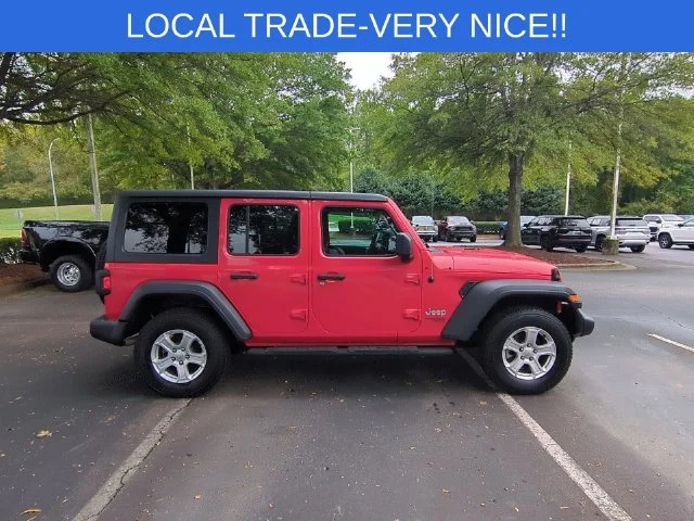 Used 2018 Red Jeep Unlimited Sport S image 6