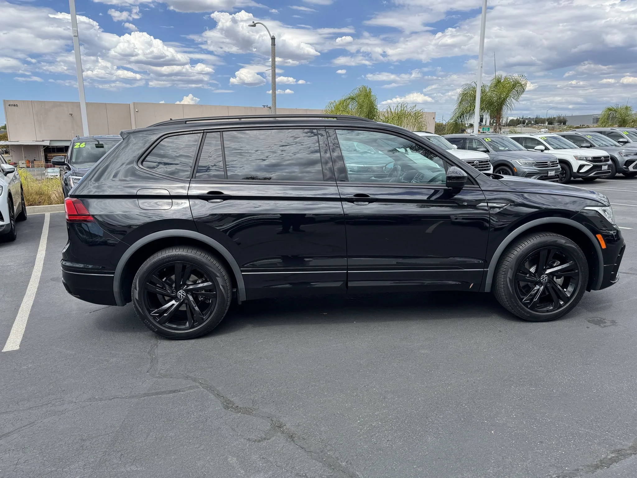 Used 2023 Deep Black Pearl Volkswagen SE R-Line Black image 10