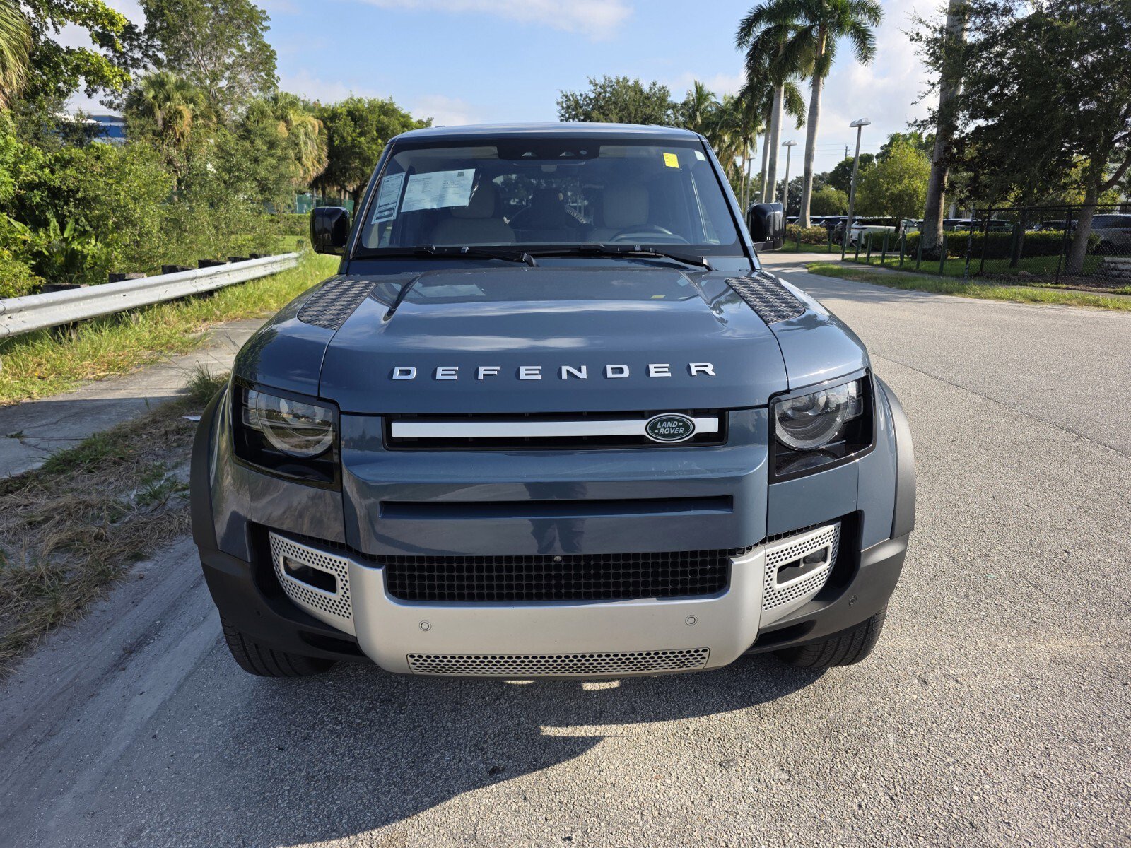 Used 2020 Tasman Blue Metallic Land Rover 110 P400 HSE image 8